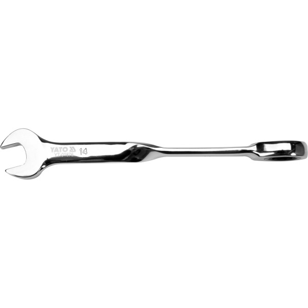 KLUCZ PŁASKO-OCZKOWY SKRĘCONY Z GRZECHOTKĄ 14MM YT-01876