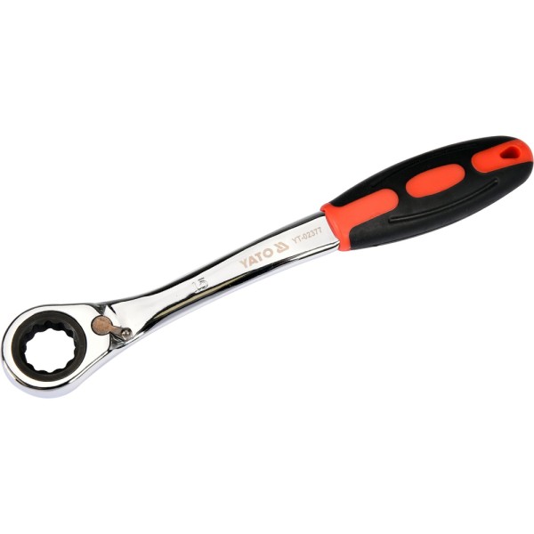 KLUCZ OCZKOWY ODGIĘTY Z GRZECHOTKĄ 15MM YT-02377