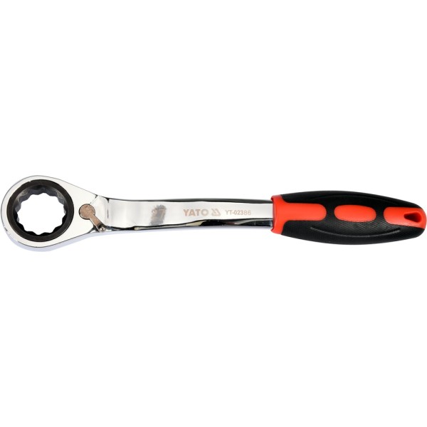 KLUCZ OCZKOWY ODGIĘTY Z GRZECHOTKĄ 27MM YT-02386