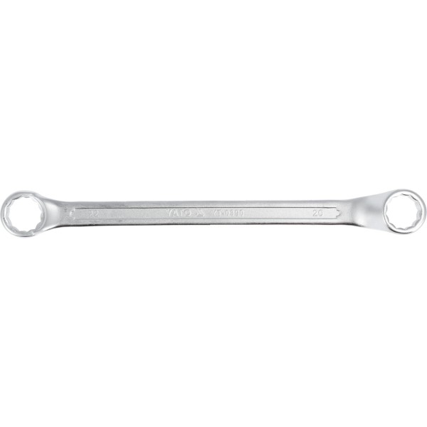 KLUCZ OCZKOWY ODGIĘTY Z POLEROWANĄ GŁÓWKĄ 6X7 MM YT-0383