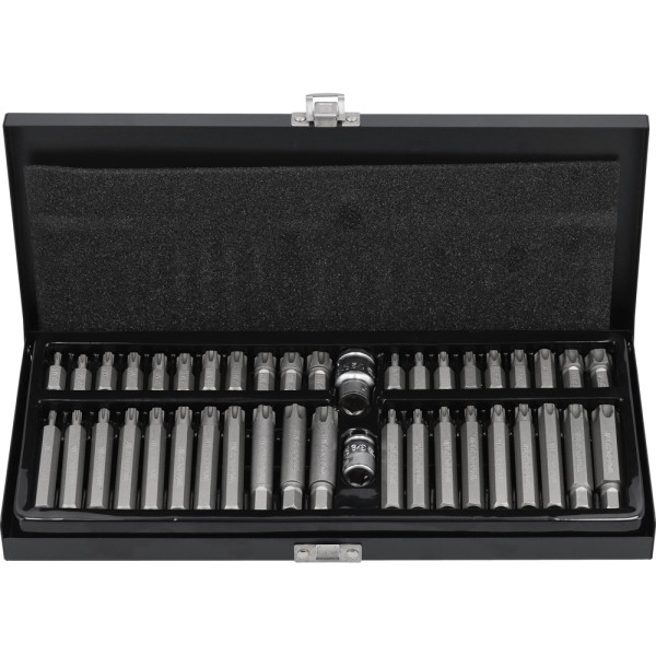 KOŃCÓWKI WKRĘTAKOWE RIBE, TORX SECURITY, ZESTAW 42 SZT. YT-0420