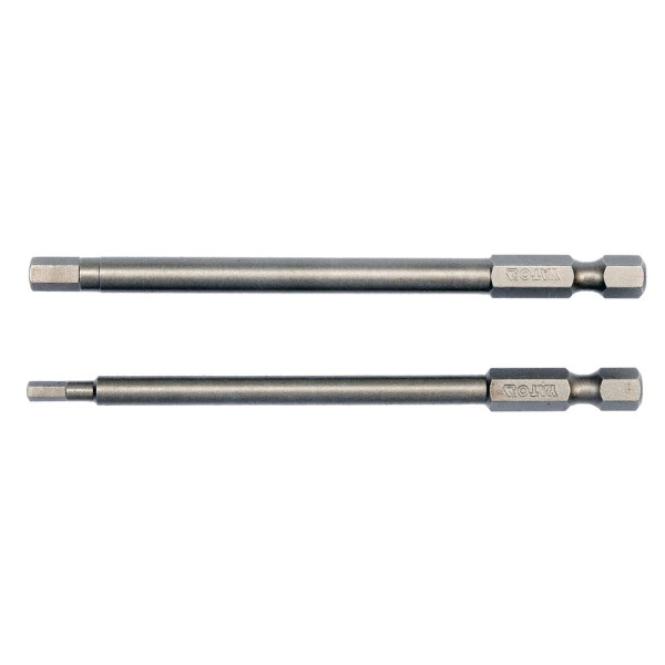 KOŃCÓWKI WKRĘTAKOWE 1/4'', 2 SZT., HEX TAMPERPROOF: 3X100MM, 5X100MM YT-0494
