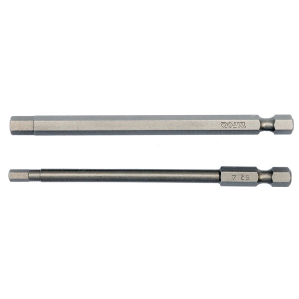 KOŃCÓWKI WKRĘTAKOWE 1/4'', 2 SZT., HEX TAMPERPROOF: 4X100MM, 6X100MM YT-0495