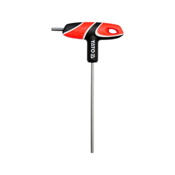 KLUCZ TRZPIENIOWY HEX Z RĘKOJEŚCIĄ 5MM YT-05576