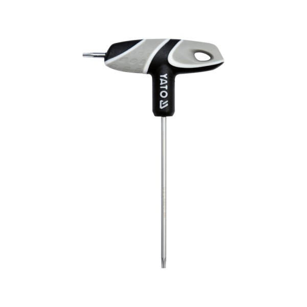 KLUCZ TRZPIENIOWY TORX Z RĘKOJEŚCIĄ T15 YT-05604