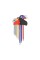 ZESTAW KLUCZY TORX TR T10-T50 9SZT. YT-05636