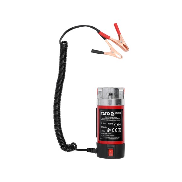 ELEKTRYCZNA POMPA DO ODSYSANIA OLEJU SILNIKOWEGO 12V YT-07140