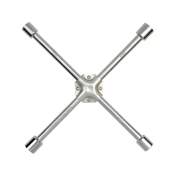 KLUCZ KRZYŻAKOWY DO KÓŁ 17X19X21X22 MM YT-0800