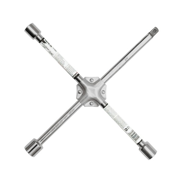 KLUCZ KRZYŻAKOWY DO KÓŁ 24X27X32 MM X 3/4'' YT-0802