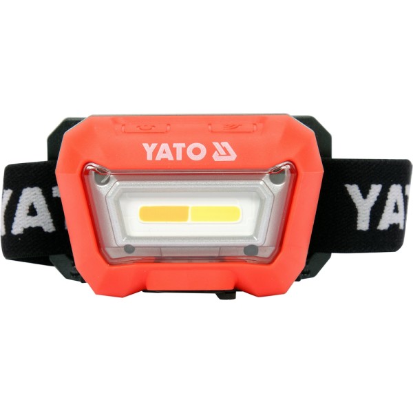 LAMPKA CZOŁOWA DO DOBIERANIA KOLORÓW CRI96+, 3 BARWY, LI-ION 3,7V 1500MAH, IP65, IK07 YT-08490