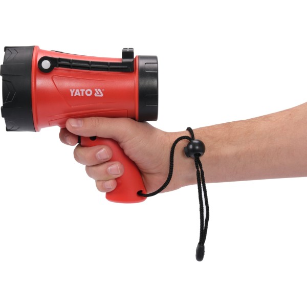 SZPERACZ PISTOLETOWY 15W, 1200LM, IP68, AKUMULATOROWY, ZASIĘG 250M, LI-ION 3,7V 4400MAH YT-08551