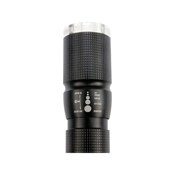 METALOWA LATARKA Z DIODĄ LED, 100X25MM YT-08571