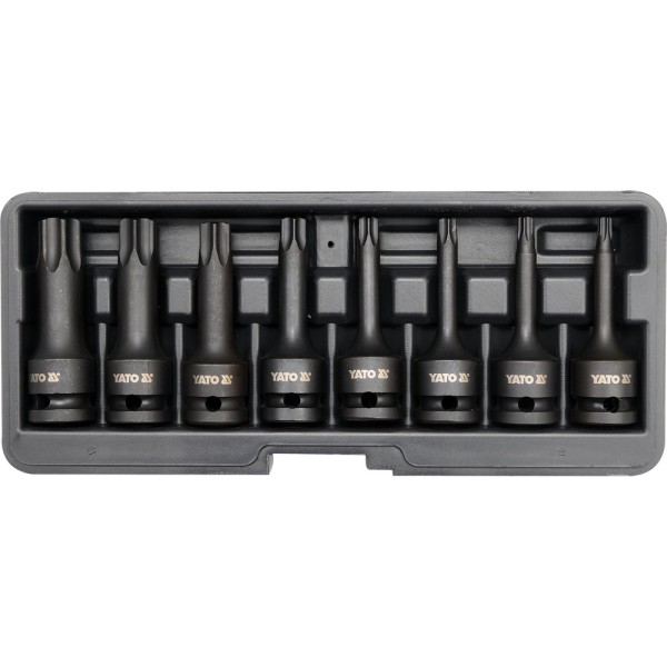 ZESTAW UDAROWYCH KLUCZY TRZPIENIOWYCH, TORX YT-1065