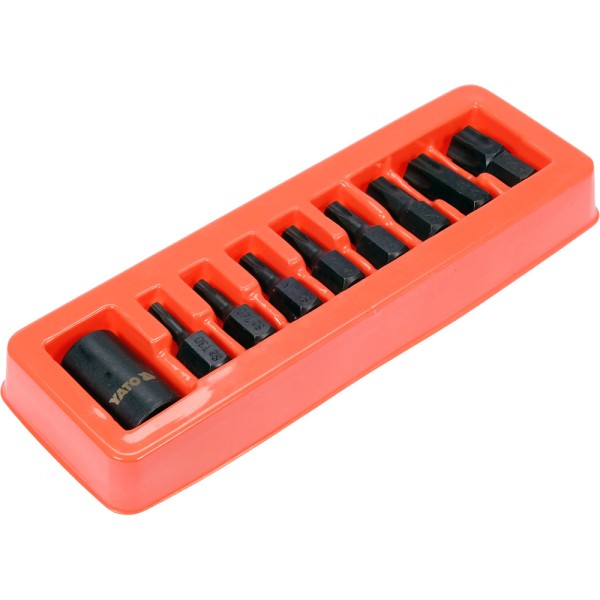 ZESTAW UDAROWYCH KLUCZY TRZPIENIOWYCH TORX  1/2' YT-10664