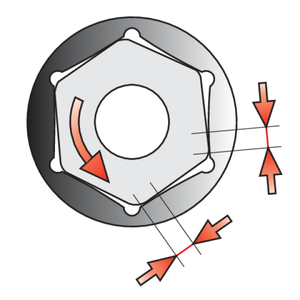 NASADKA SZEŚCIOKĄTNA, DŁUGA 1/2'' 21 MM YT-1234