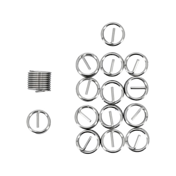 WKŁADY SPIRALNE DO NAPRAWY GWINTÓW M10X1,25;15 SZT YT-176831