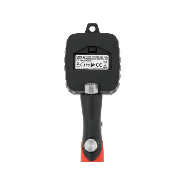 PISTOLET DO POMPOWANIA Z WYŚWIETLACZEM YT-23705
