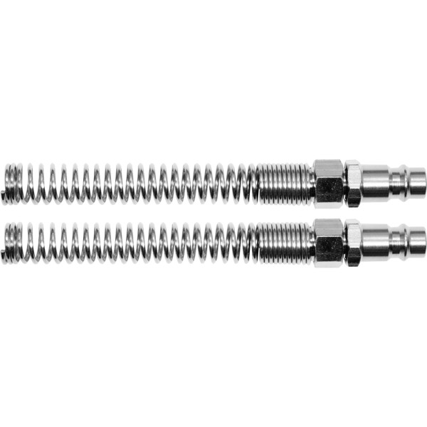 SZYBKOZŁĄCZE M ZE SPRĘŻYNĄ NA WĄŻ 5X8MM 2 SZTUKI YT-24102