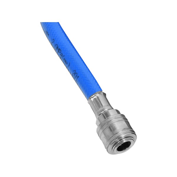 WĄŻ PNEUMATYCZNY ZBROJONY PVC 8MM X 10M Z SZYBKOZŁĄCZAMI YT-24220