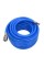 WĄŻ PNEUMATYCZNY ZBROJONY PVC 10MM X10M Z SZYBKOZŁĄCZAMI YT-24224