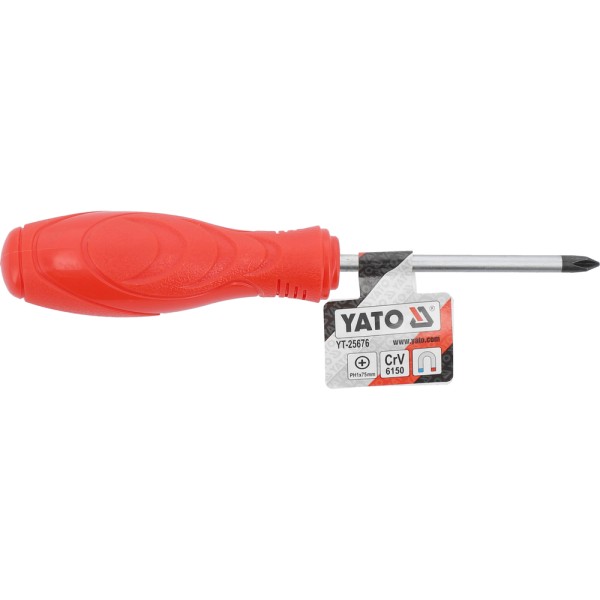 WKRĘTAK KRZYŻAKOWY PH1X75MM YT-25676