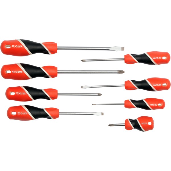 ZESTAW WKRĘTAKÓW 8 SZT YT-25966