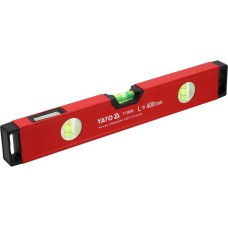 POZIOMNICA ALU 400 MM Z UCHWYTEM - 3 LIBELLE YT-30080