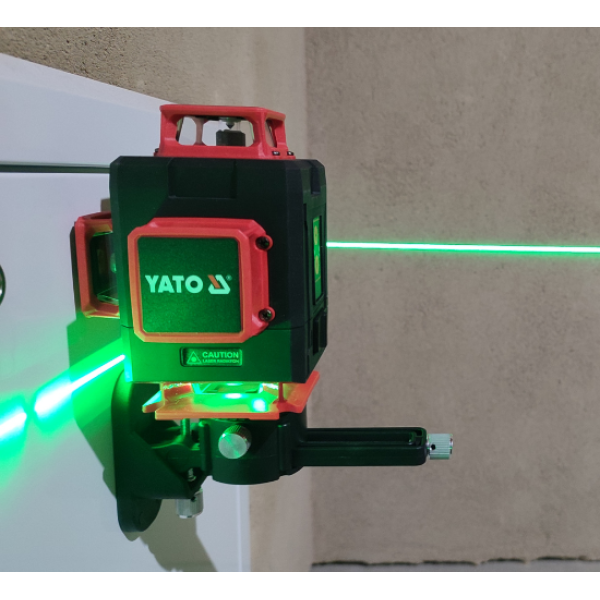 LASER ZIELONY A+ 16 LINIOWY 4D Z AKCESORIAMI YT-30417