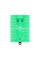 ZIELONY LASER 5 LINIOWY 360°, STATYW 1.5M, OKULARY, TARCZA YT-30440