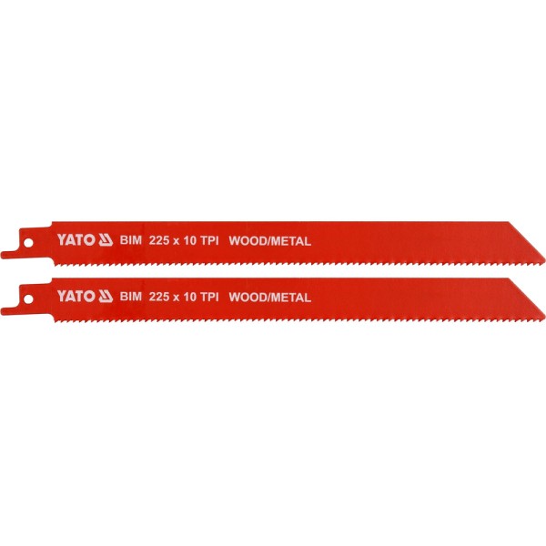 BRZESZCZOTY DO METALU I DREWNA BIM 225 MM 10TPI / 2 SZT. YT-33933