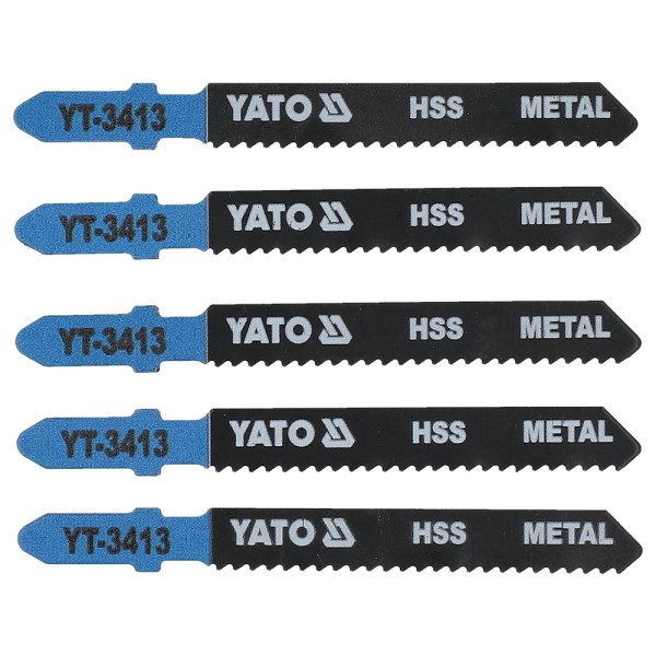 BRZESZCZOT DO WYRZYNARKI TYP T, 12 TPI, DO METALU / 5 SZT. YT-3413