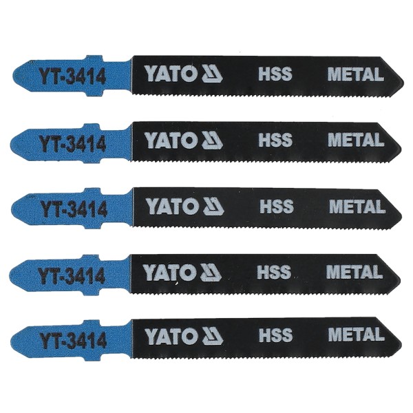 BRZESZCZOT DO WYRZYNARKI TYP T, 32 TPI, DO METALU / 5 SZT. YT-3414
