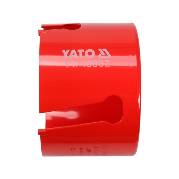 OTWORNICA UNIWERSALNA TCT 92MM 5/8''  DO SILKI, PUSTAKÓW CERAMICZNYCH I PŁYT OSB YT-43982