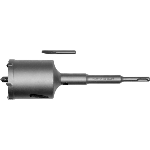 WIERTŁO KORONOWE 82MM SDS PLUS DO WIERCENIA POD PUSZKI ELEKTRYCZNE WYKONANE Z JEDNEGO ELEMENTU YT-44034