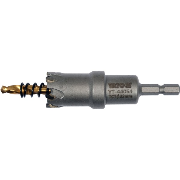 OTWORNICA TCT DO METALU 22MM YT-44054