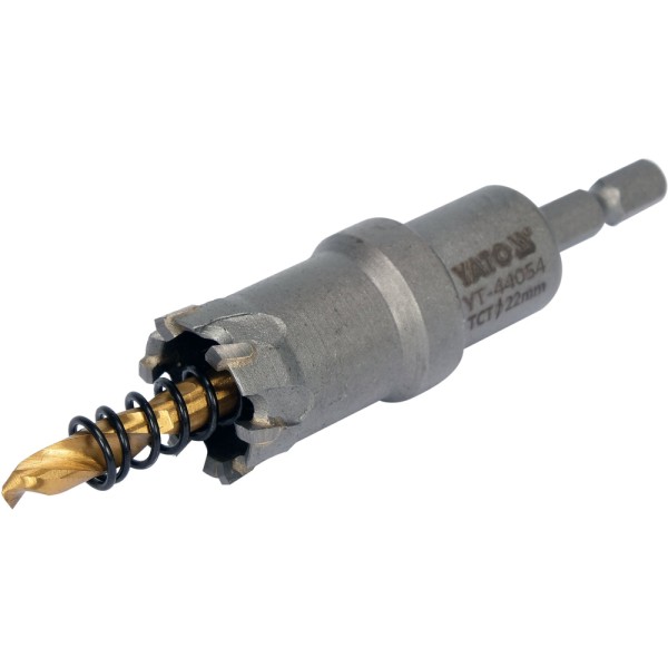 OTWORNICA TCT DO METALU 22MM YT-44054