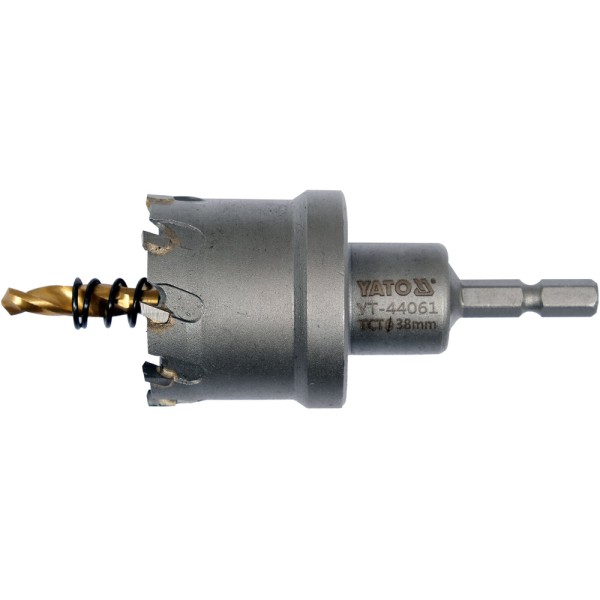 OTWORNICA TCT DO METALU 38MM YT-44061