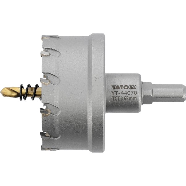 OTWORNICA TCT DO METALU 65MM YT-44070