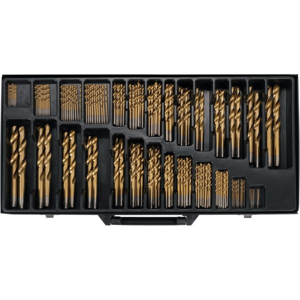 ZESTAW WIERTEŁ DO METALU 190SZT 1-13MM YT-44677