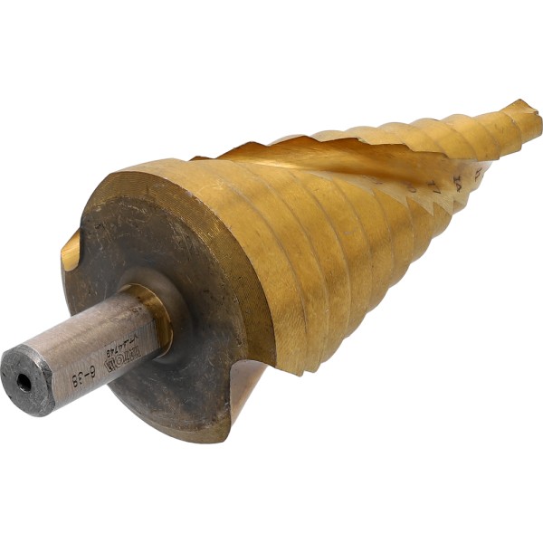 WIERTŁO STOPNIOWE SPIRALNE 6-38MM YT-44749