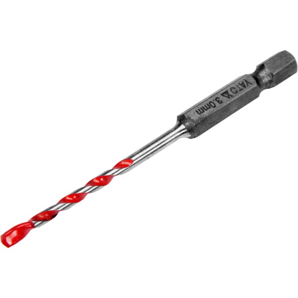 WIERTŁO UNIWERSALNE 3,0MM HEX YT-44780