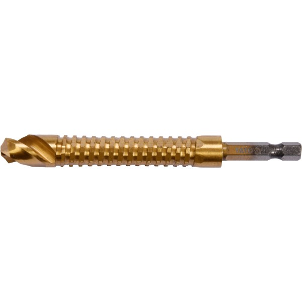 WIERTŁO FREZUJĄCE DO METALU 12,0MM HSS-TIN HEX YT-44830