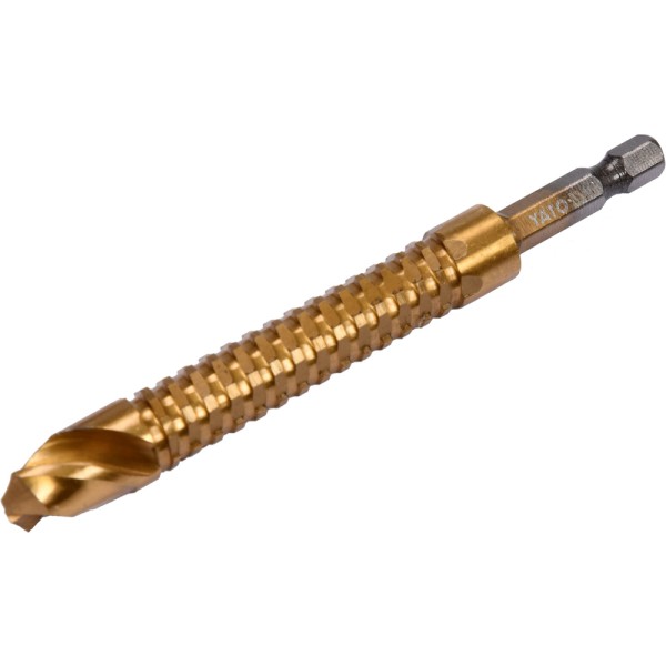 WIERTŁO FREZUJĄCE DO METALU 12,0MM HSS-TIN HEX YT-44830
