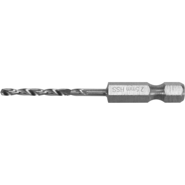 WIERTŁO DO METALU HSS 6542 2,5MM HEX YT-44862