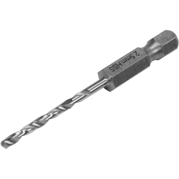 WIERTŁO DO METALU HSS 6542 2,5MM HEX YT-44862