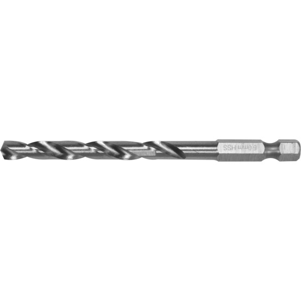 WIERTŁO DO METALU HSS 6542 6,0MM HEX YT-44872