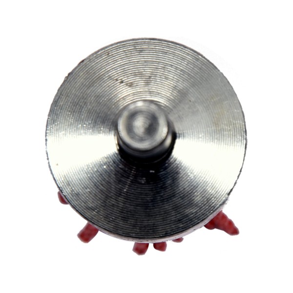 SZCZOTKA CZOŁOWA Z TRZPIENIEM 25MM NYLON NA WIERTARKĘ YT-47780