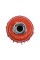 SZCZOTKA TARCZOWA 65MM M14 NYLON CZERWONY YT-47785