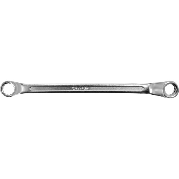 KLUCZ OCZKOWY ODGIĘTY Z POLEROWANĄ GŁÓWKĄ 11/16X3/4'' YT-4862