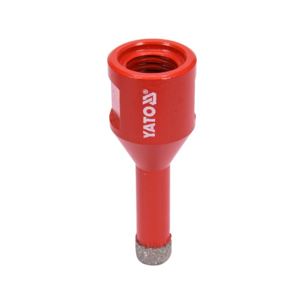 DIAMENTOWE WIERTŁO DO GRESU 10MM DO WIERCENIA NA SUCHO SZLIFIERKĄ KĄTOWĄ YT-60443